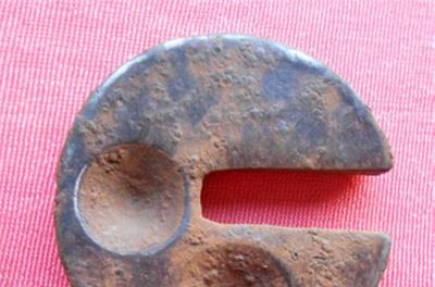 Маленькая плоская гиря фото #2